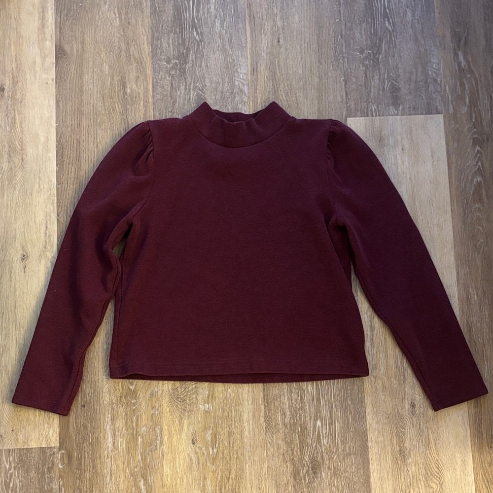 Madewell Mock Neck Long Sleeve